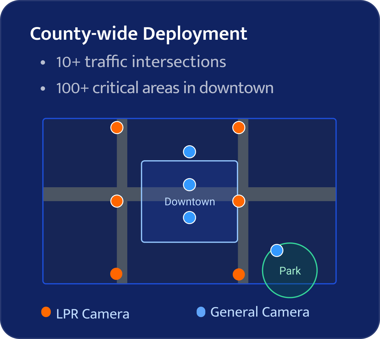 County‑wide deployment map